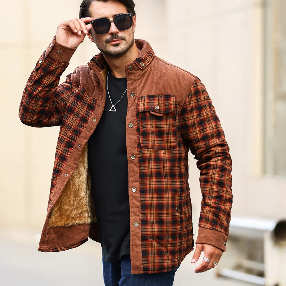 Men's Winter Bomber Coat