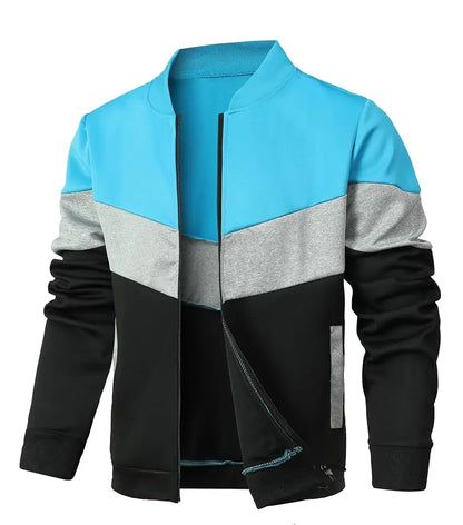 Men's Zip-Up Bomber Jacket