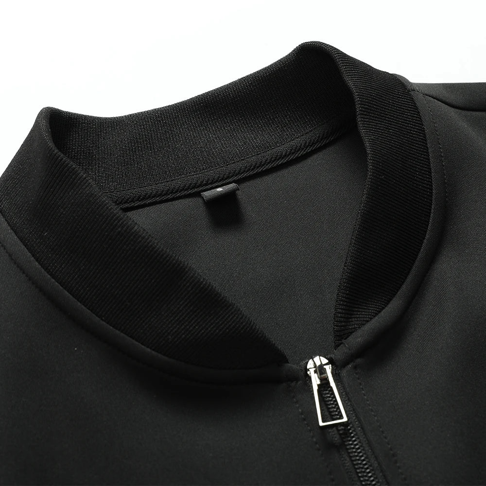 Men's Zip-Up Bomber Jacket