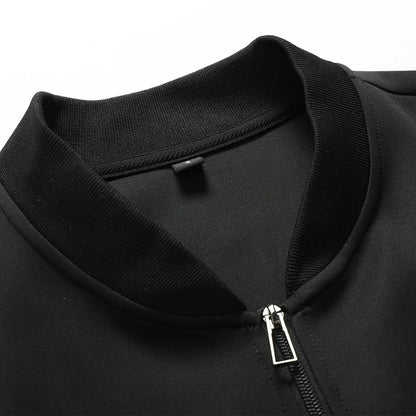 Men's Zip-Up Bomber Jacket